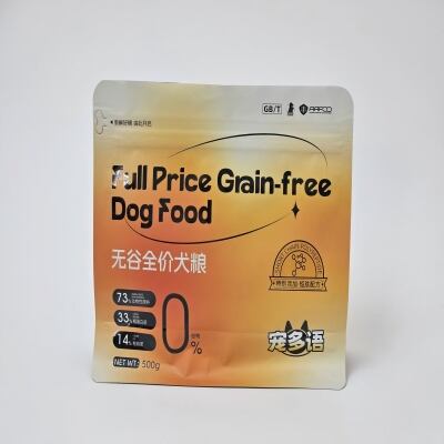 pochon d'aliment complet sans céréales pour chien de 500 g