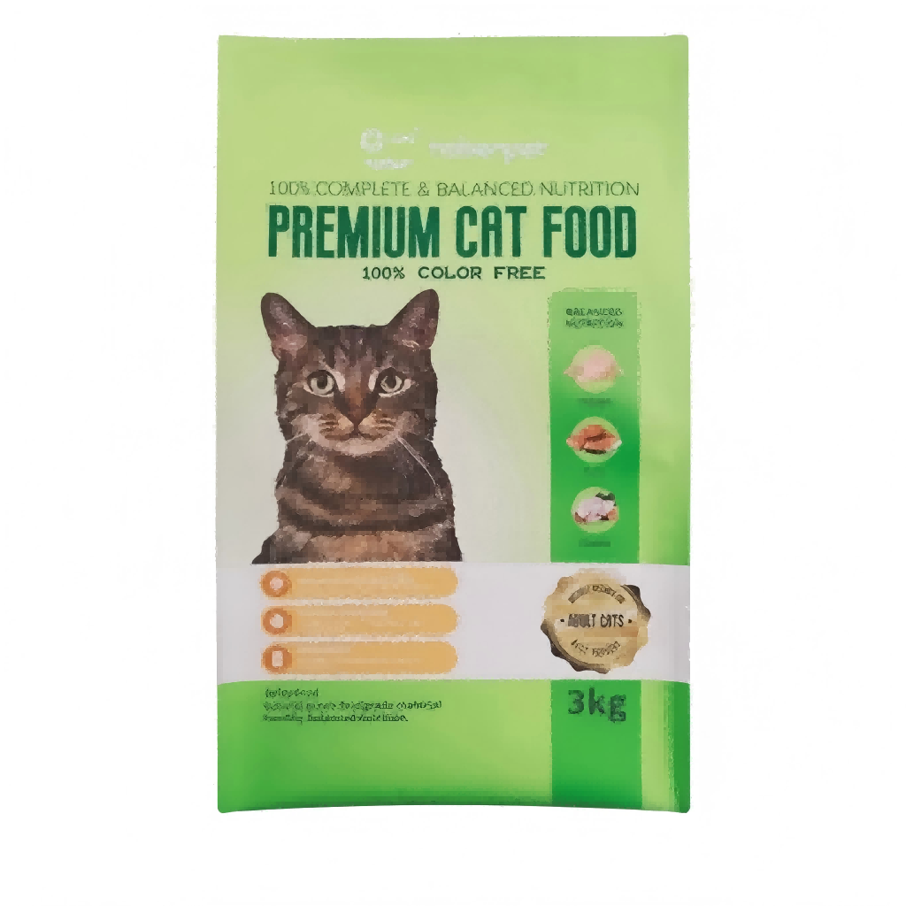 1kg 2kg 4kg 20kg Pet Products Plastic Bags Custom Packaging Bags for Cat Litter
