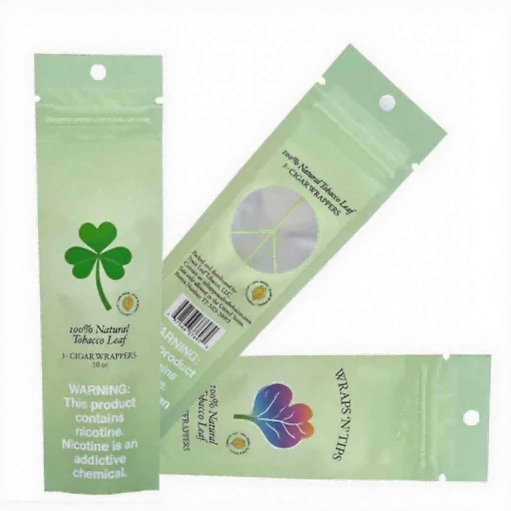 High Quality Printing Pouches Custom Made Empty Wet Tissues Bags Middle Sealed Bag for Wet Wipes Facial Mask   