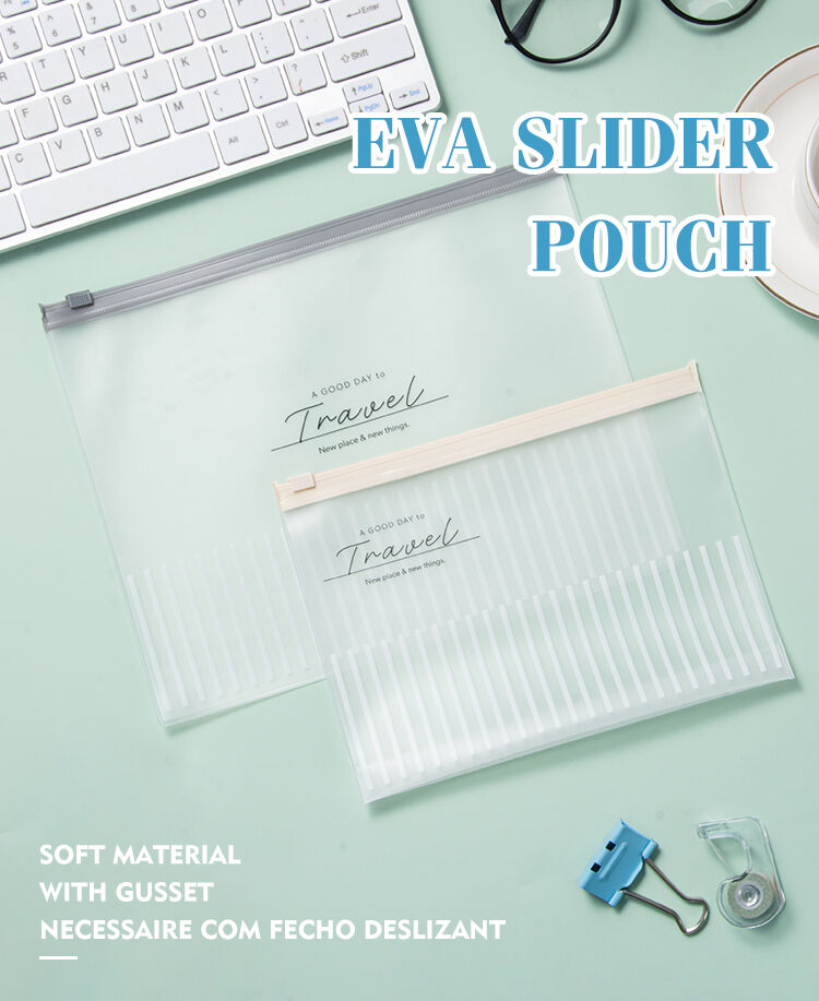 Eco-Friendly Thickened EVA Zipper Bag factory