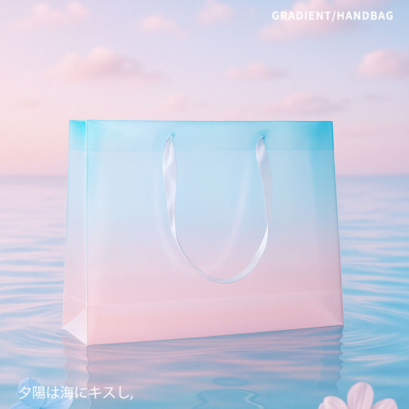 Gradient Sunset Sea Handbag