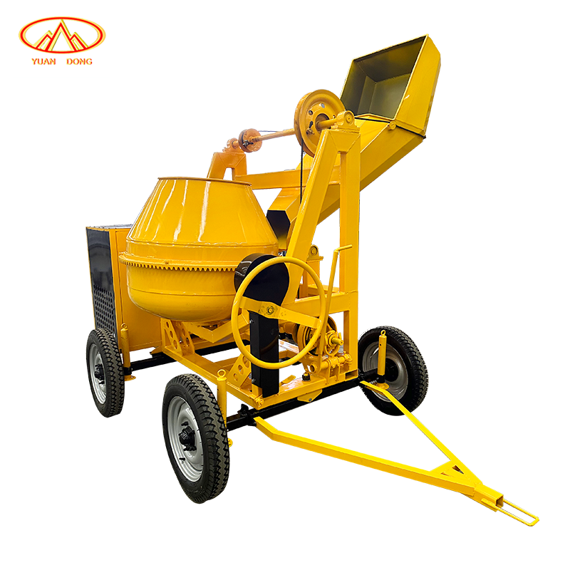 Construction Machinery Small Vertical Electric Portable Mini Concrete Cement Mixer Vertical Multi-Functional Core Motor Component for Concrete and Cement