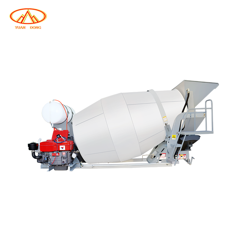 Heavy Duty 4m³ Cement Concrete Mixer Tank Mobile Diesel Engine Towable Concrete Mixer for Sale Efficient Mixing