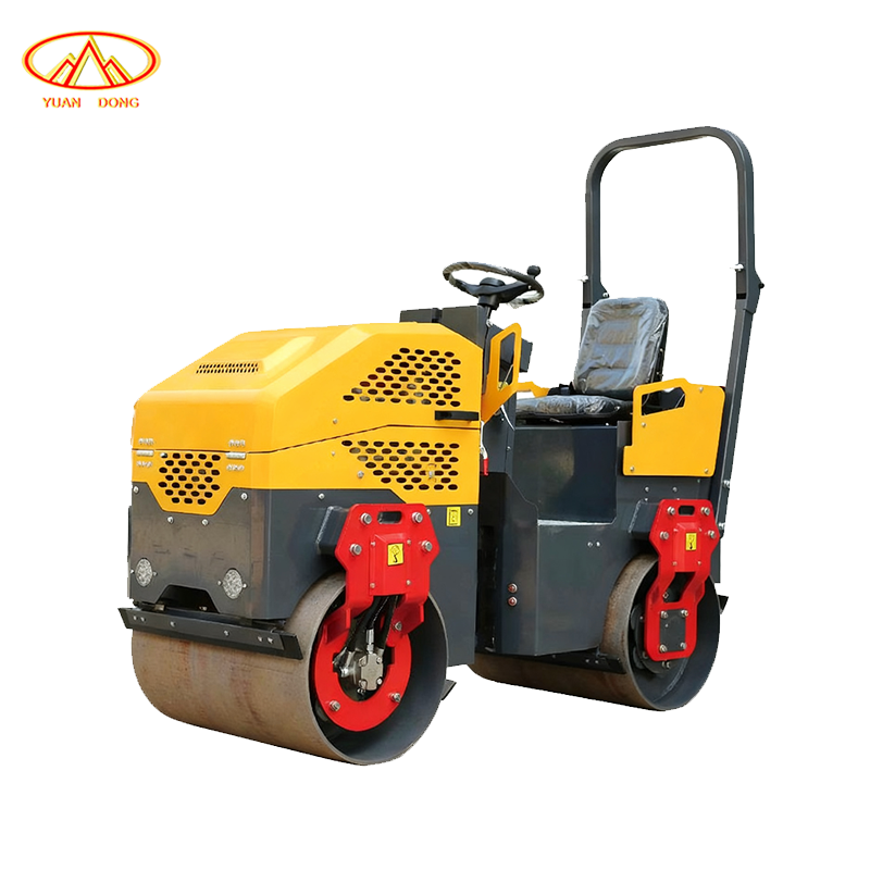 Construction Machinery 2ton 3ton 4ton 5Ton Diesel Mini Compactor Road Roller Ride On Asphalt Roller With Rubber Tyre
