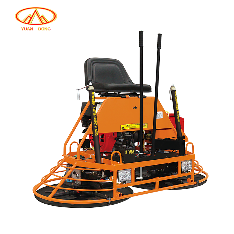 Фабрично машинно оборудване Бетонен уред за управление Яздещ бетонен уред за заглаждане Намерете подобен иконка 900 мм Яздещ бетонен уред за заглаждане с твърди ножове Седяща машина за заглаждане