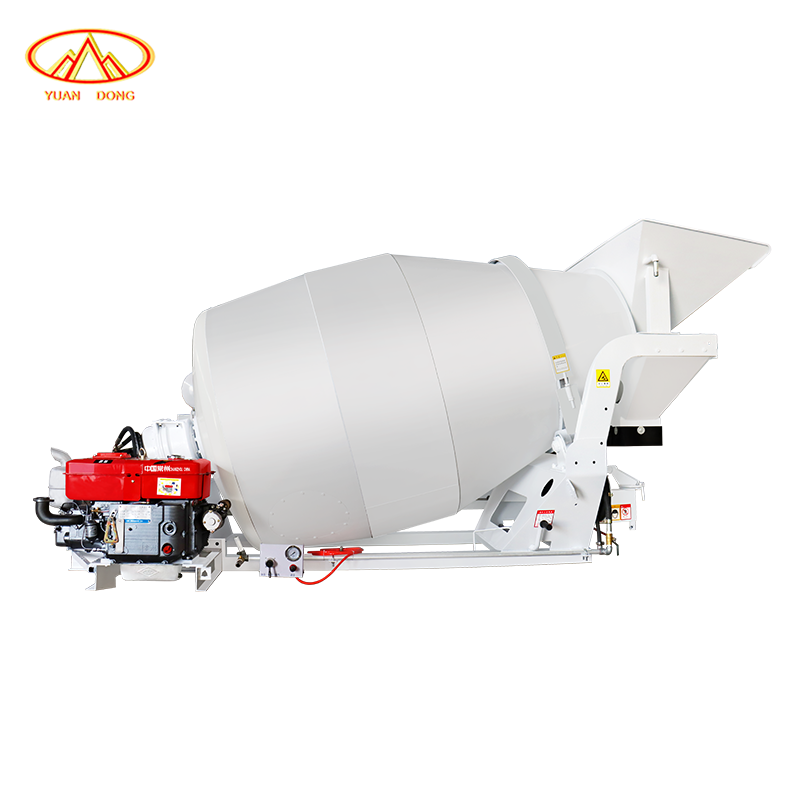 New 2m3/min Discharge Speed Concrete Mixer tank Trailer diesel Gasoline Mixing Tank for Sale