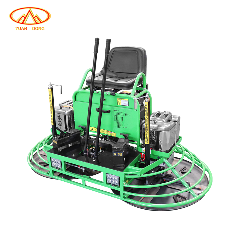 2025 Factory Price 1000mm Gasoline Powered Engine Ride-on Concrete Power Trowel High Efficiency Construction Machine