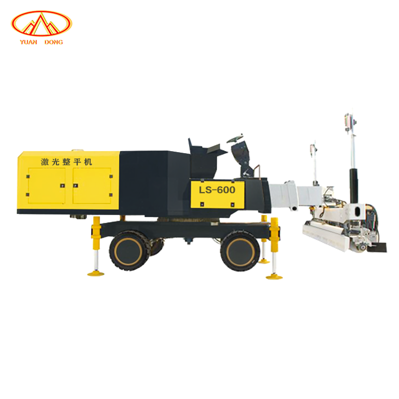 Automatic 4-Wheel Motorized Laser Concrete Leveling Machine with High Efficiency Self-Leveling Screed for Engineering