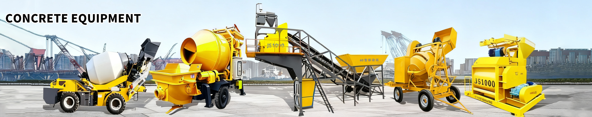 Concrete equipment