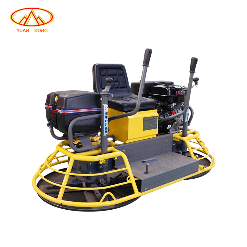 Ride-On Concrete Finishing Polishing Concrete Finishing Power Trowel Machine Concrete Power Trowel With Petrol Engine Ride-on Power Trowel Gasoline Engine Core Component Concrete Trowel Machine For Sale 