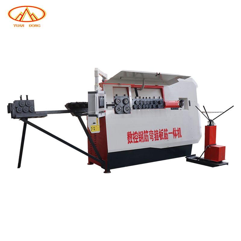 Hot Sale Automatic CNC Steel Bar Bending Hoop Straightening and Cutting Machine Rebar Stirrup Straightening Bending