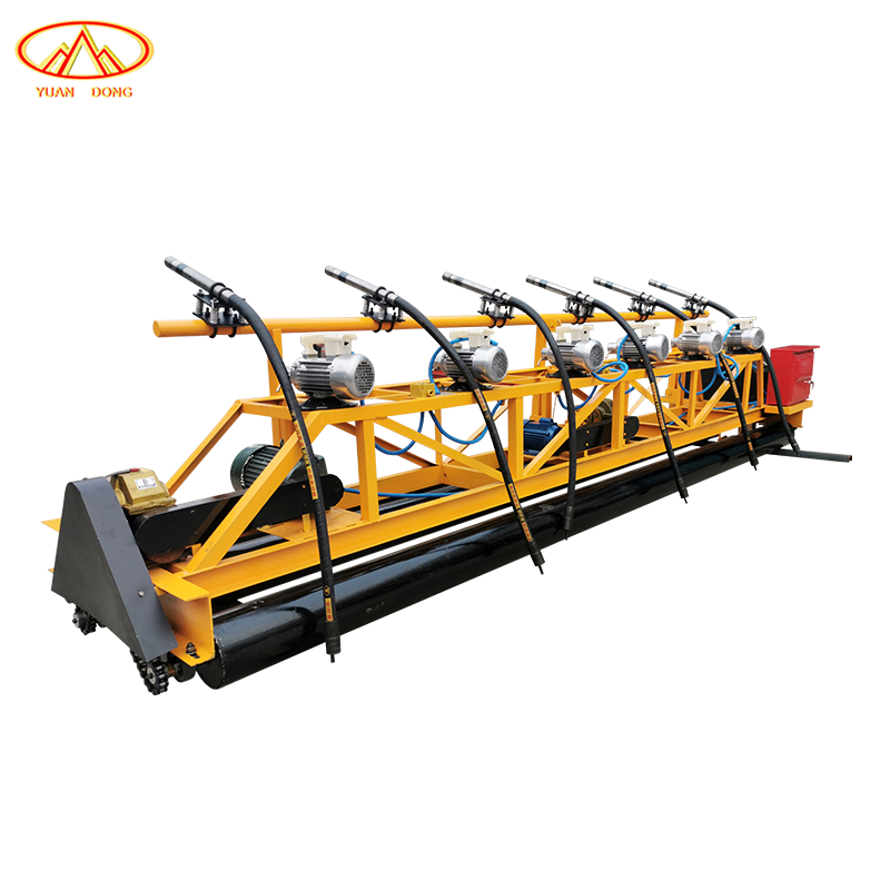 Customizable Driveway Permeable Paver Concrete Vibratory Truss Screed Concrete Road Roller Paver Laying Machine