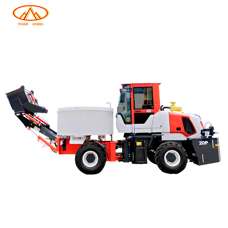 משאית ערבול משאבת בטון בעלת קיבולת גבוהה - מיכל היטל עצמי ואישור CE | Yuandong