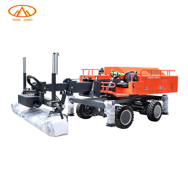 Find similar icon Factory Priced Laser Leveling Machine Automatic Concrete Screed Pavement Construction High Vibration Leveling Construction