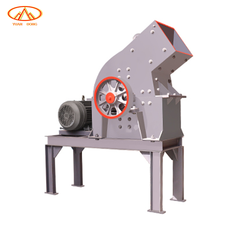 Diesel Engine Powered Building Material Crusher Custom Hammer Type Old Brick Crushing Sand Making Machine