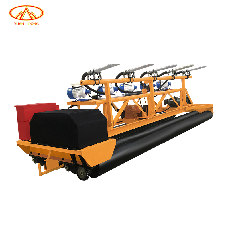 Road Construction Concrete Paver Machine Dragon Scale Concrete Paver Mold Three Roll Shaft Cement Concrete Paver