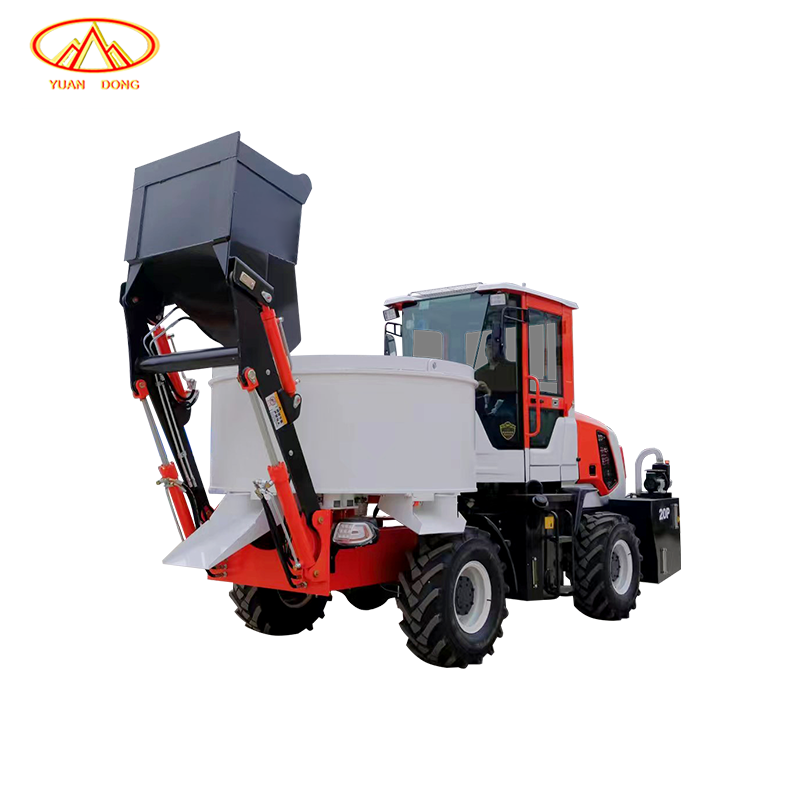 משאית עירוי צמנט עם תיוג CE - אמינות תעשייתית