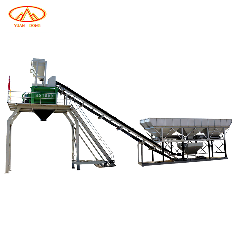 Industrial 90m3/H Integrated Concrete Mixing Plant High Quality with Motor No Foundation Factory Direct Sales Quality Assured