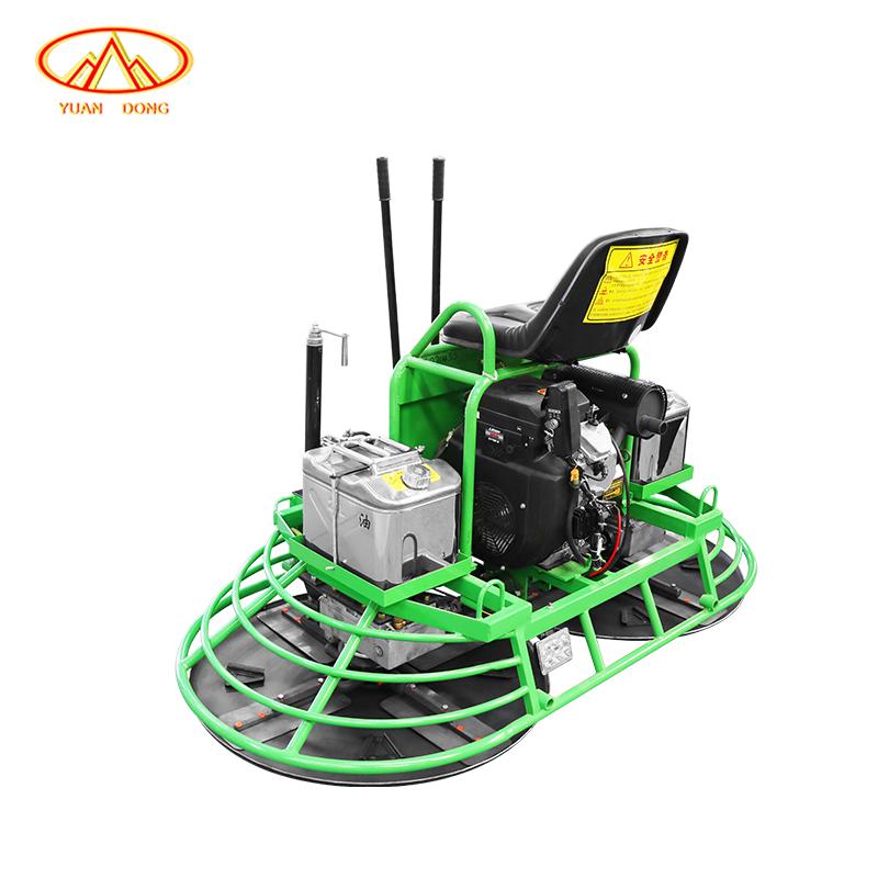 Dual Disc Electric Ride-On Concrete Trowel Machine New Gasoline Construction With Engine Pump Farm Motor Gearbox