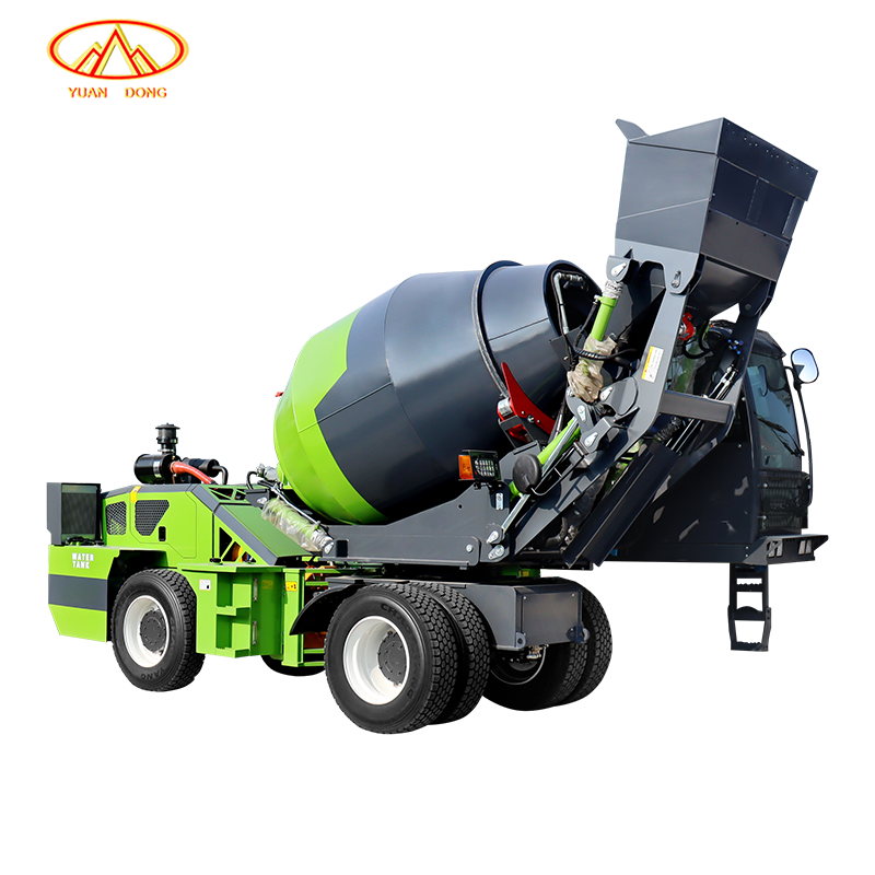 4.0m³Drum Concrete Mixer Self Loading Mobile Concrete Mixer Machine for Self Self-loading Concrete Mixer Truck