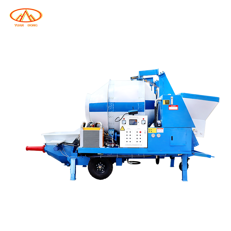 Electric Powered Concrete Mixer and Pump 30M³/H Concrete Mixing Pump Machine