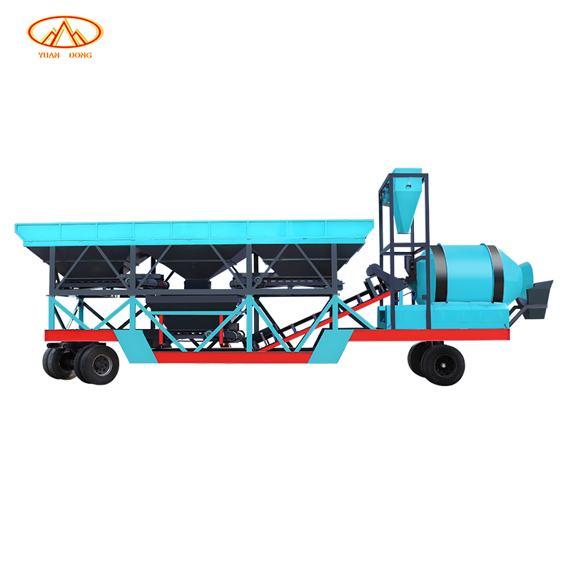 Mobile Concrete Batching plant Mobile Concrete Batching plant Drum Mixer  Drum TypeMobile Mixing Plant