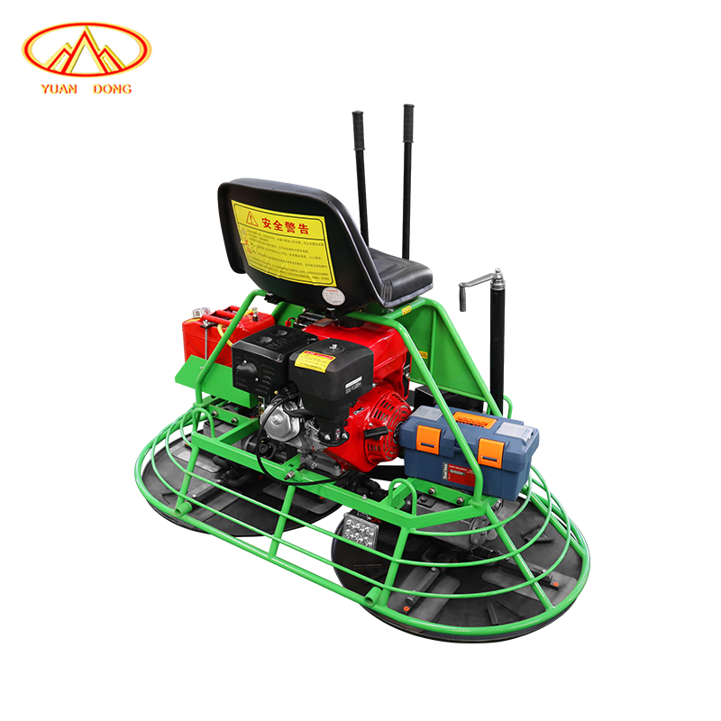 Concrete Ride On Power Trowel Leveling Screed Machine Seated Ride-on Concrete Troweling Gasoline Powered Good Price for Construction Industry
