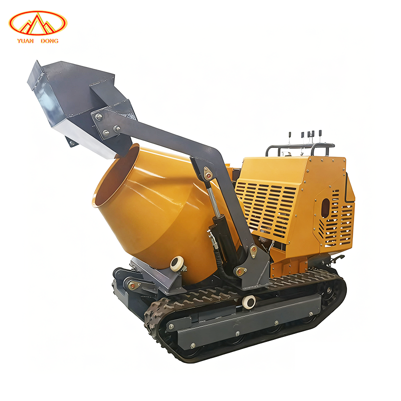 Hot Sale Crawler Mini Skid Steer Concrete Mixer Dump Truck Mini Dump Truck Dumper Mixer Concrete for Sale