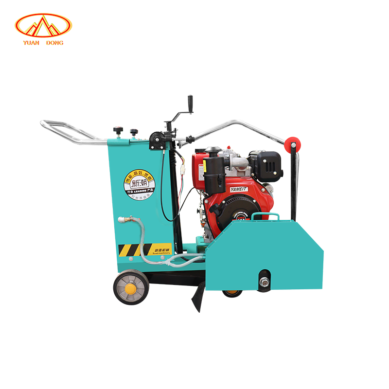 High Frequency Ring Saw Road Cutter 380V Concrete and Asphalt Pavement Cutting 20-30m/h Crawler Road Cutting Machine