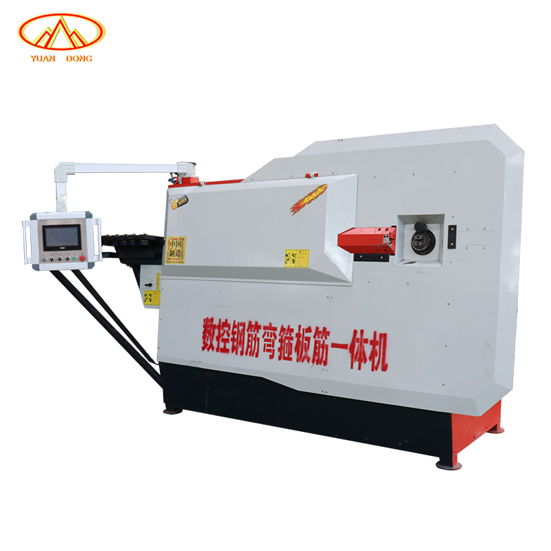 Hot Sale High-efficiency Fully Automatic Cnc Steel Bar Bending Machine Stirrup Straightening and Bending Machine