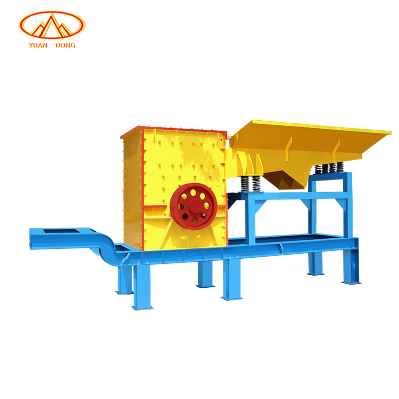 Box Crusher High Crushing Efficiency Rock Crusher for Abrasive Materials Like River Gravel Quartz
