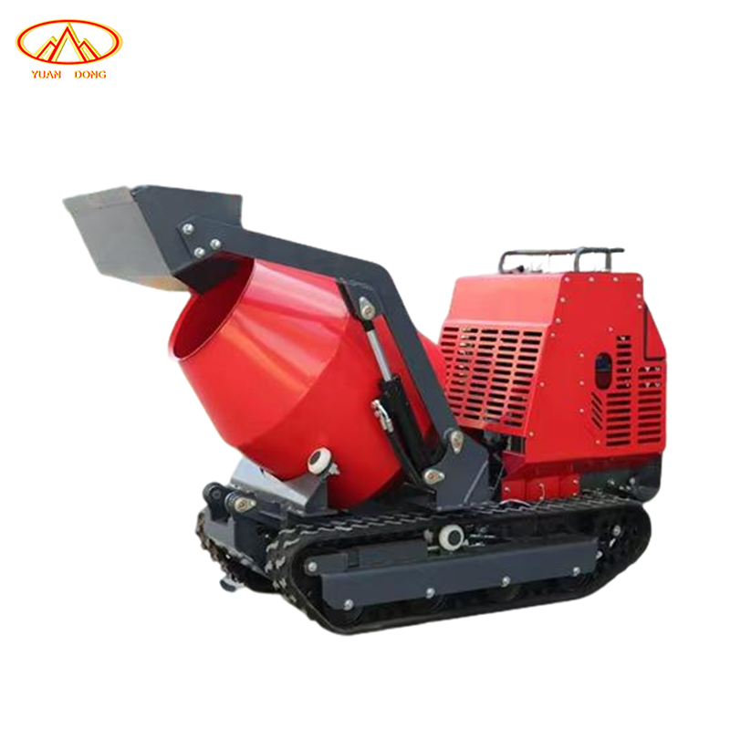 Small Crawler Mixer Truck Mini Concrete Mixer Self Loading Small Crawler Concrete Mixer Truck for Construction