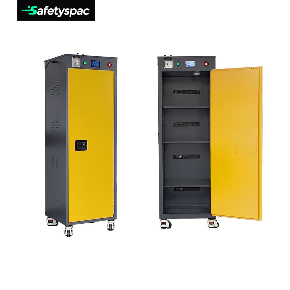 16 Outlets Intelligent Battery Charging and Storage Cabinets