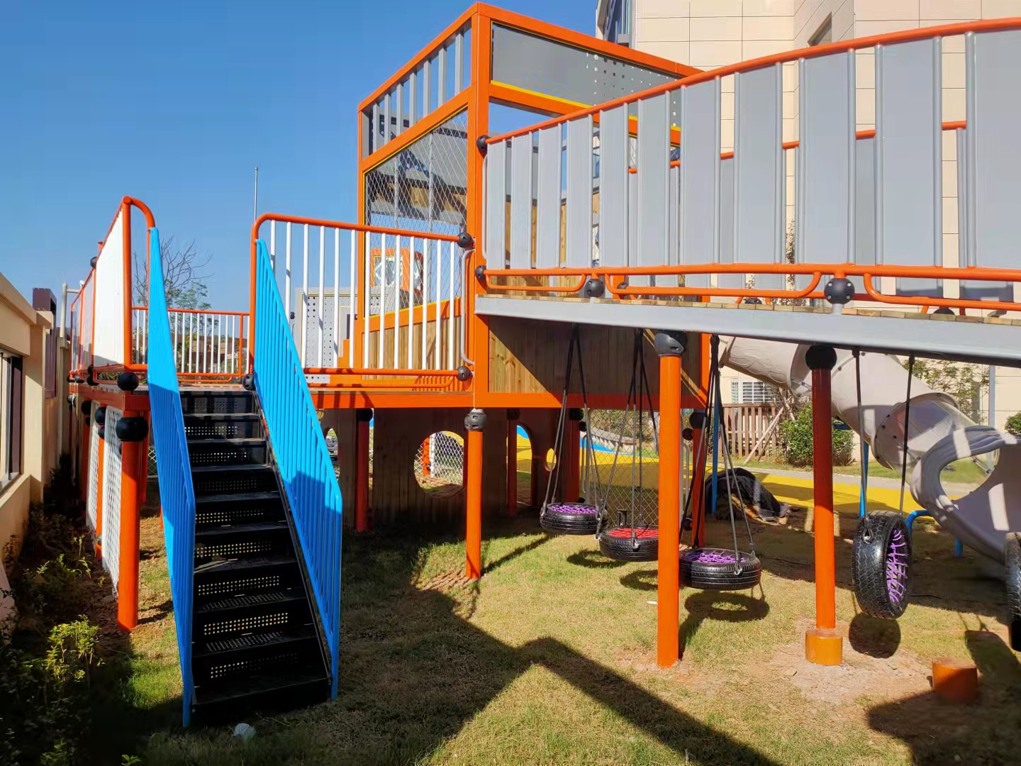 Personalized Non-Standard Children’s Play Slide factory