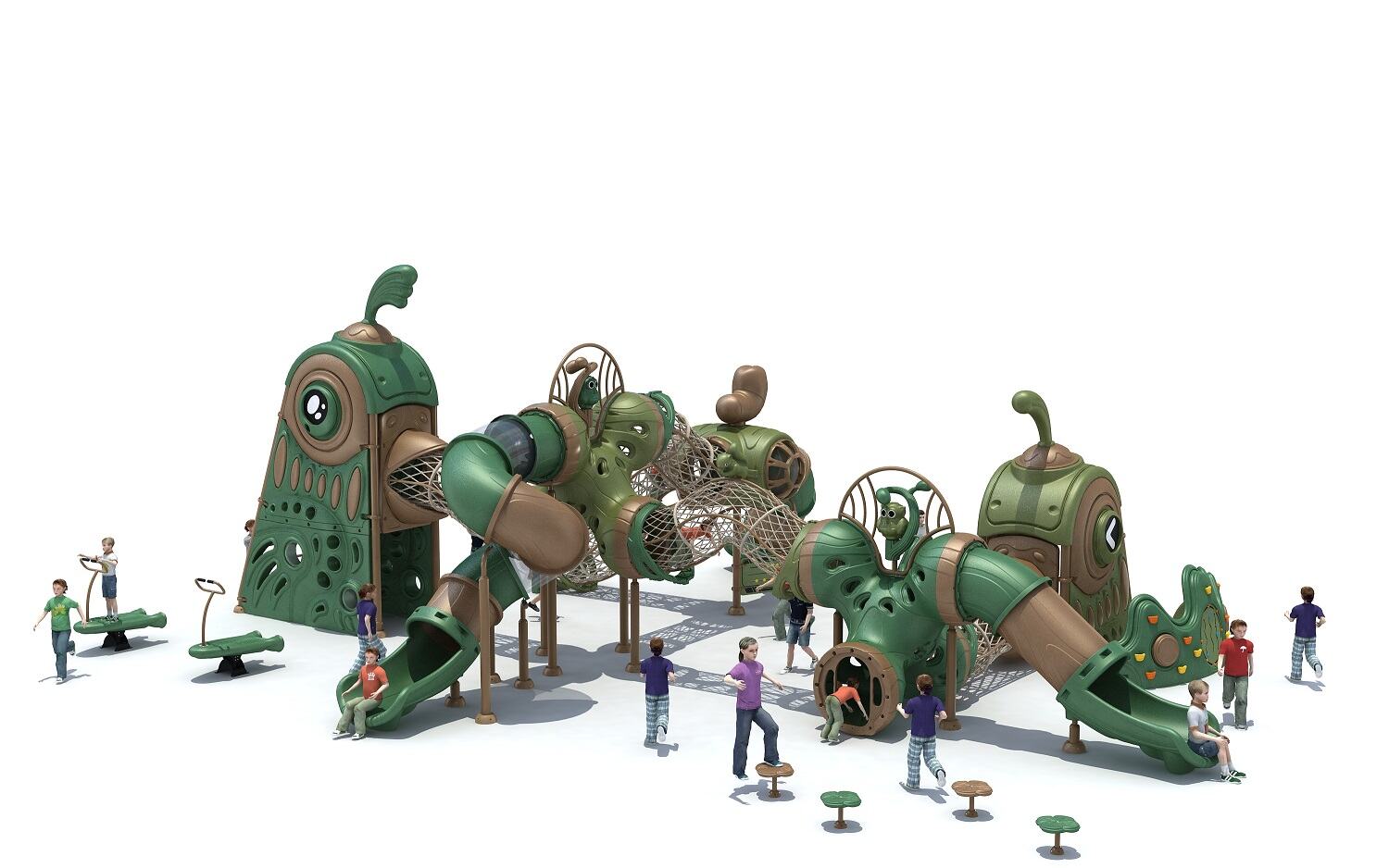 Outdoor Children's Playground Chicken Themed Play Set