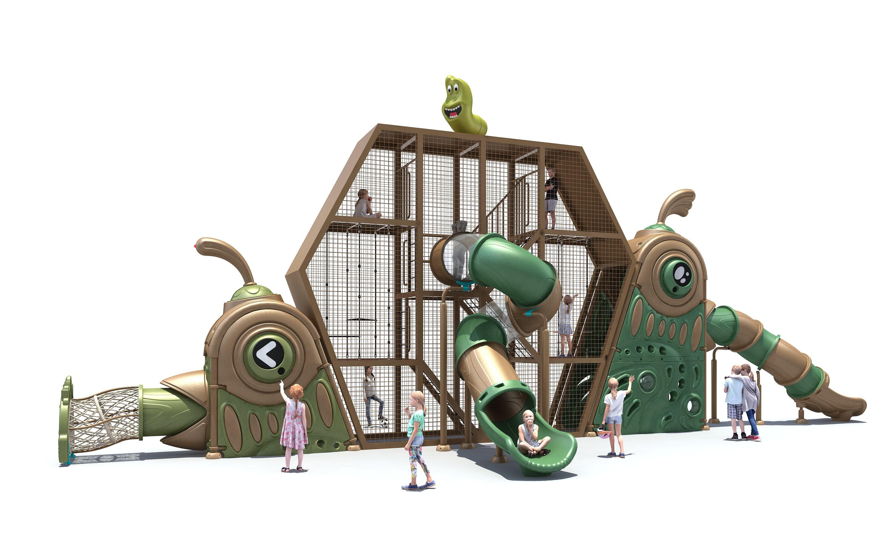 Chicken Theme Park Playground Set Outdoor Children's Activity Zone