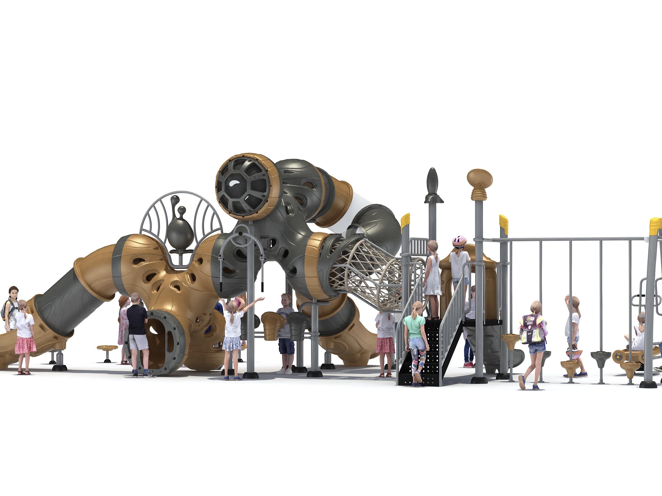 Experience Unmatched Quality with Our Commercial Outdoor Playground Sets