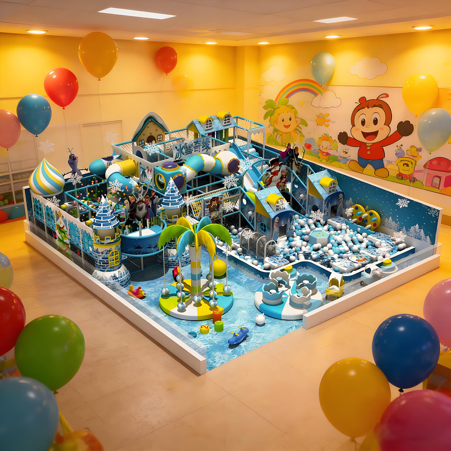 Indoor Play Castle Series