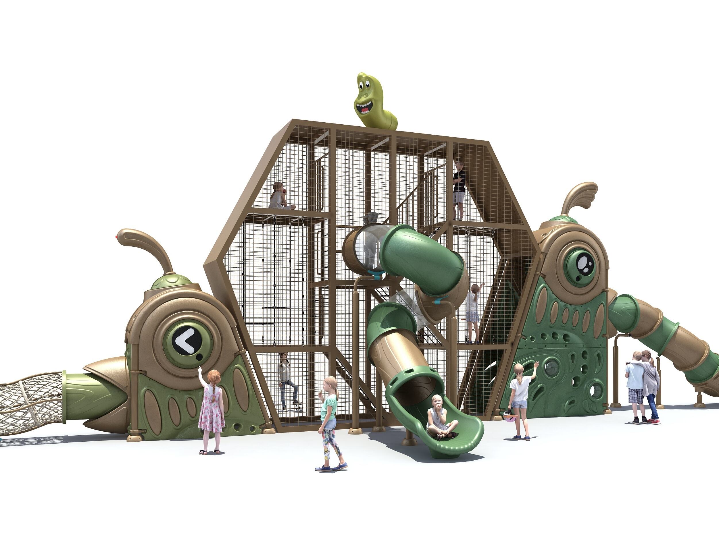 Elevate Play with Our Preschool Playground Equipment