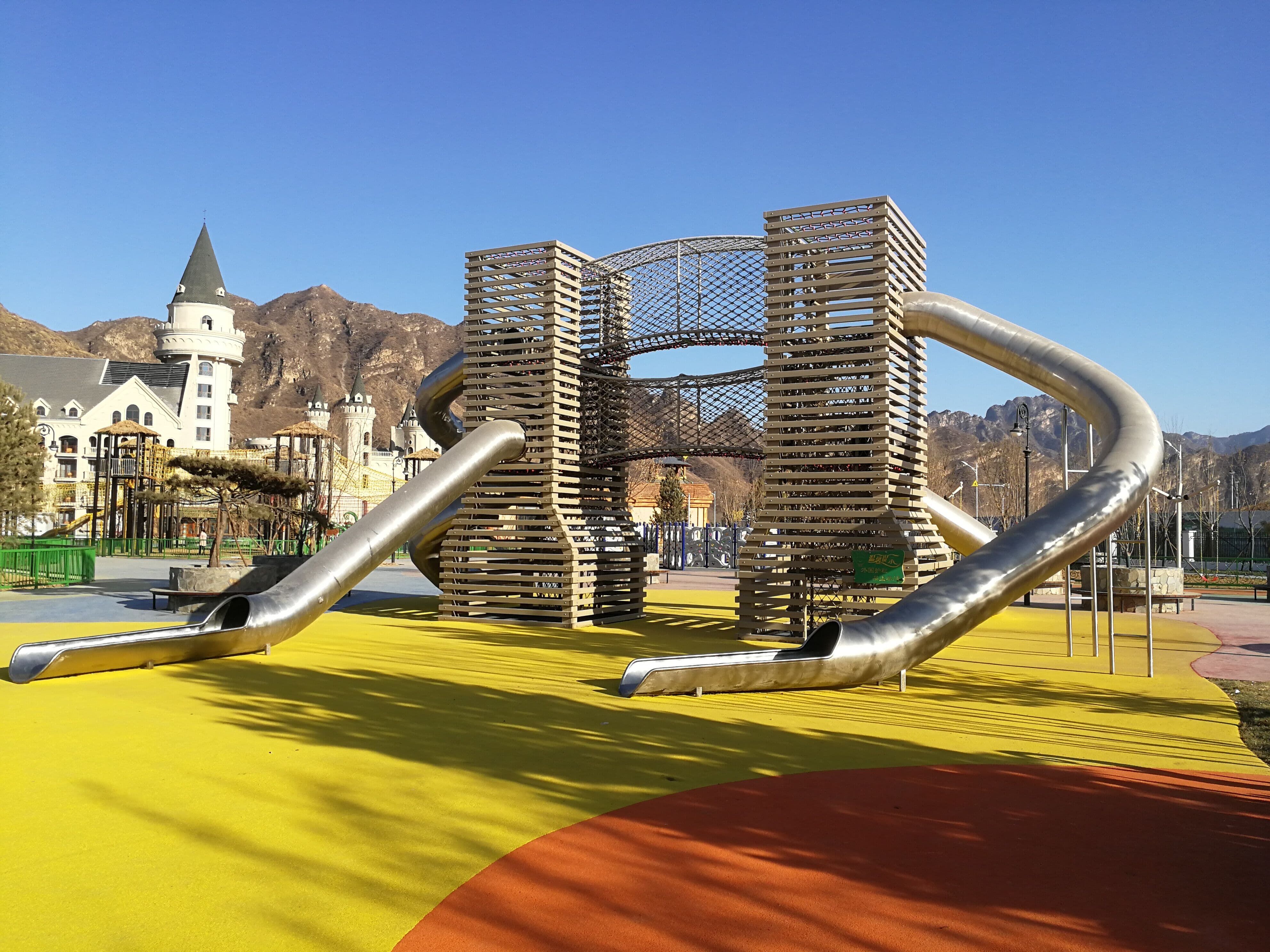 Personalized Non-Standard Children’s Play Slide factory