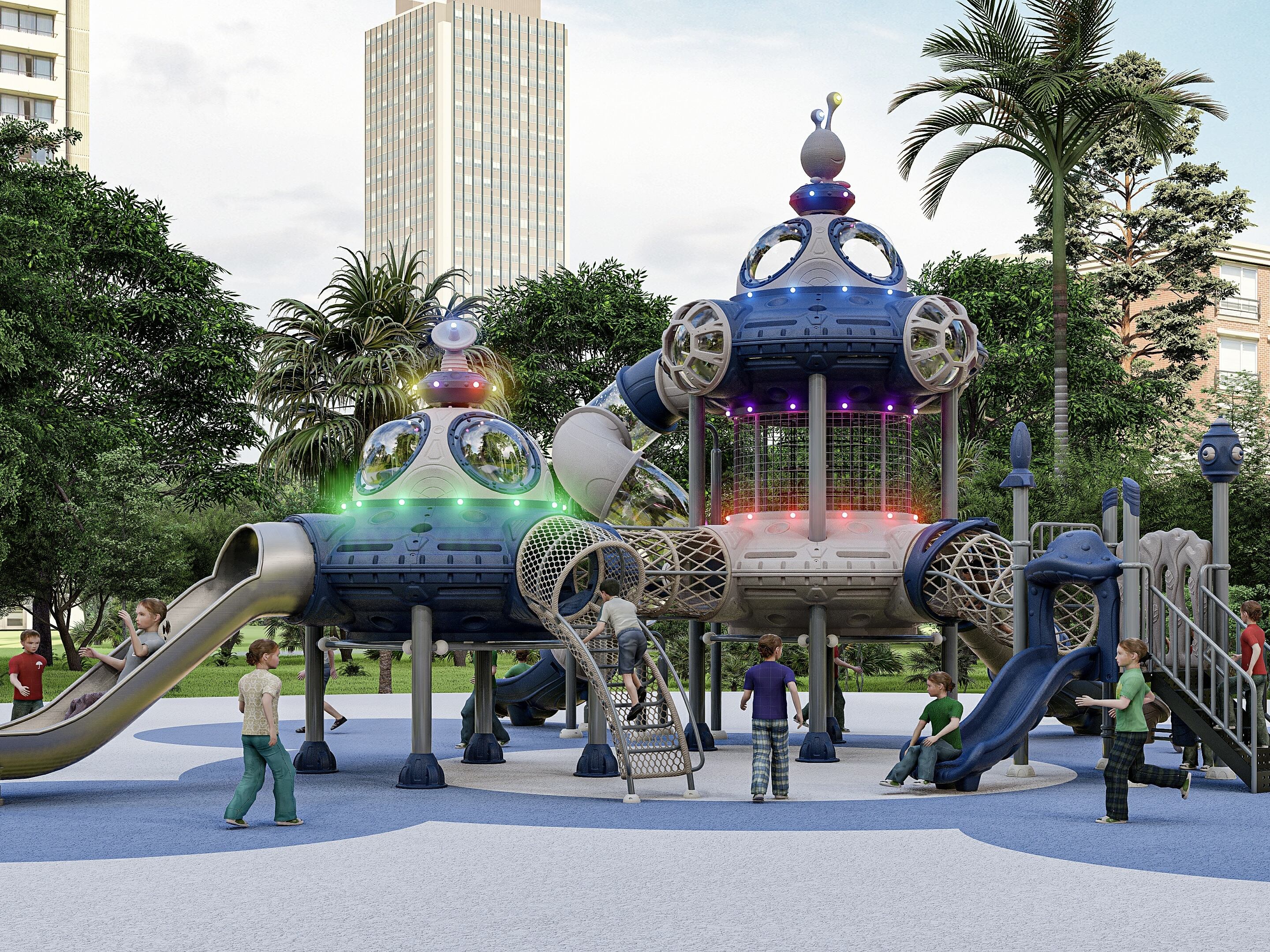Enhancing Play Experiences with Plastic Slides
