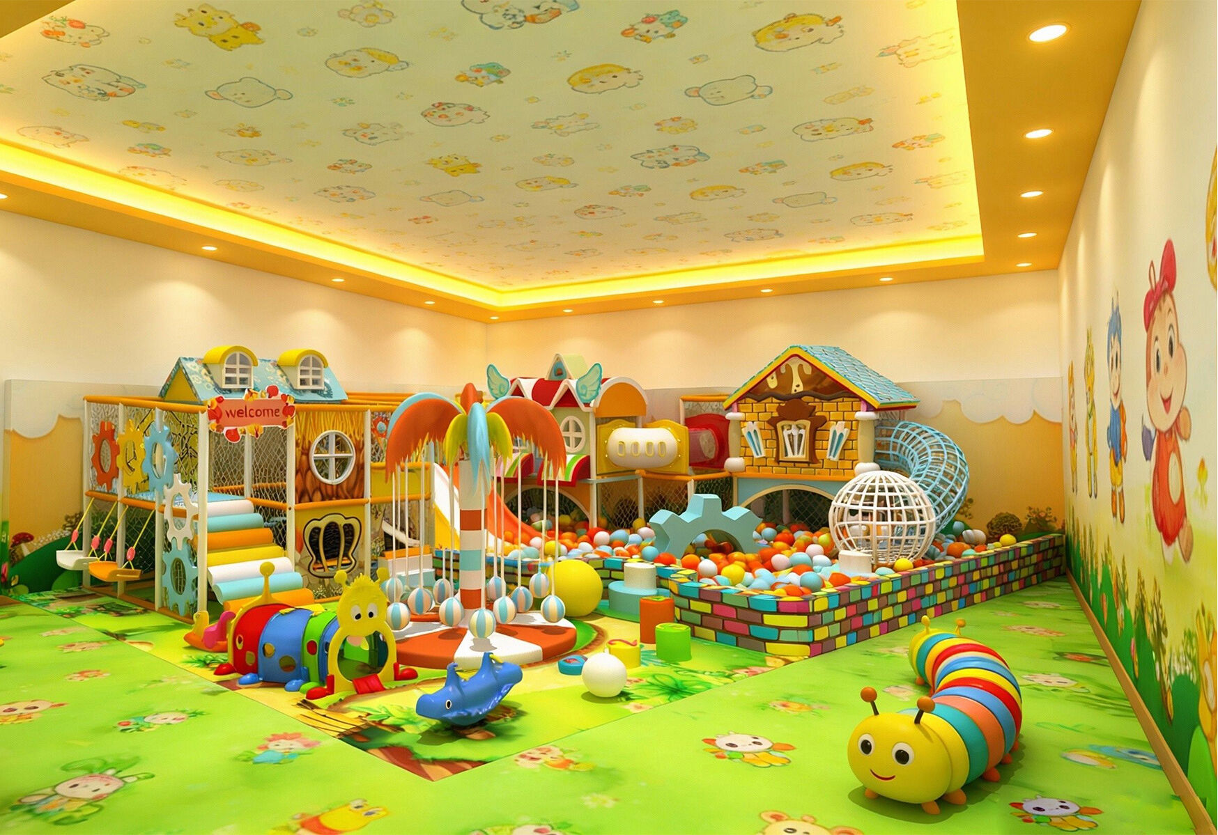 Parque Infantil Inmersivo Temático Urbano