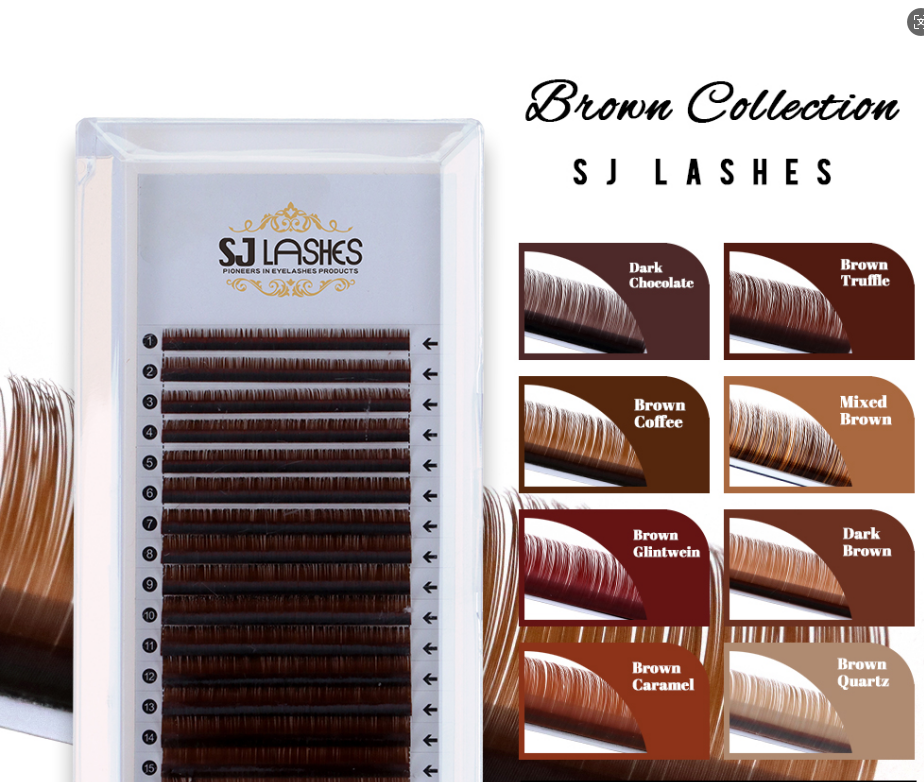 Ang Natatanging Atraktibong Katangian ng Brown Lash Extensions