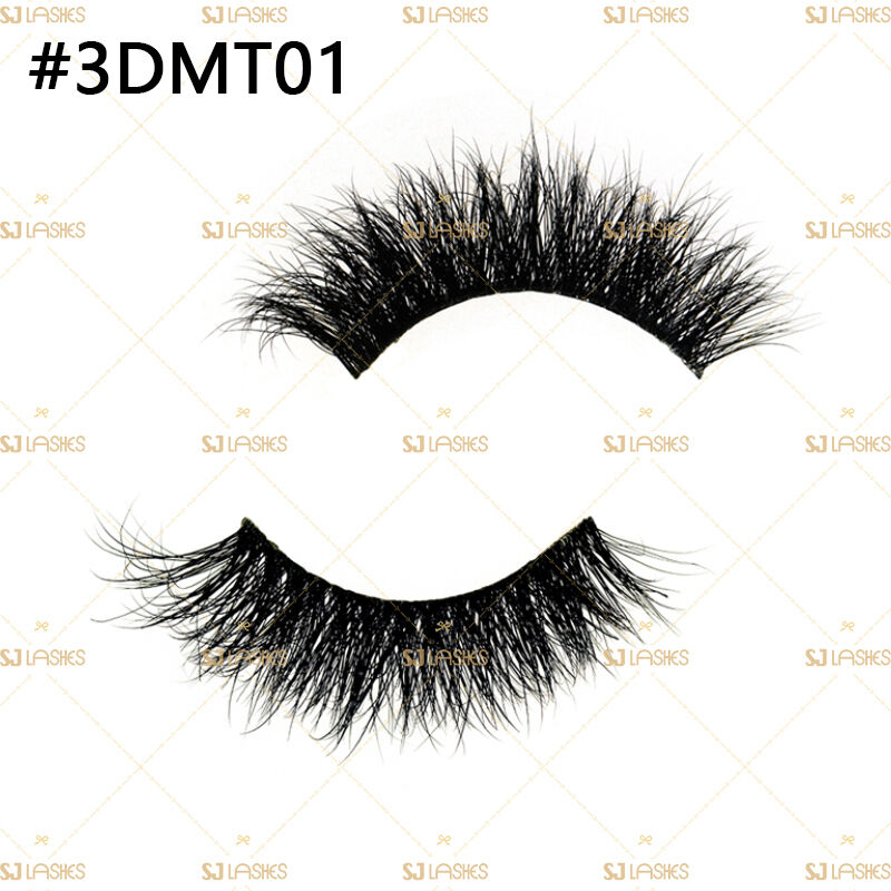 Invisible Band No-Liner Real Mink Eyelashes#3DMT