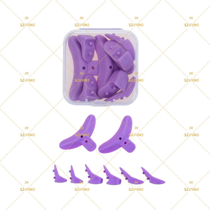 Wholesale Glueless 3 Sizes Eyelash Perm Silicone Pads | Factory Lash Lift Ribbed Pads