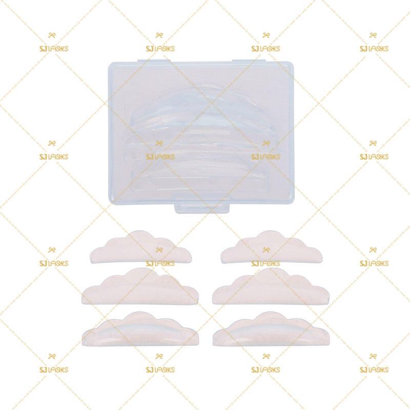 Factory 3 Sizes Standard Eyelash Lifting Silicone Pad | Wholesale Lash Lift Shields S/M/L