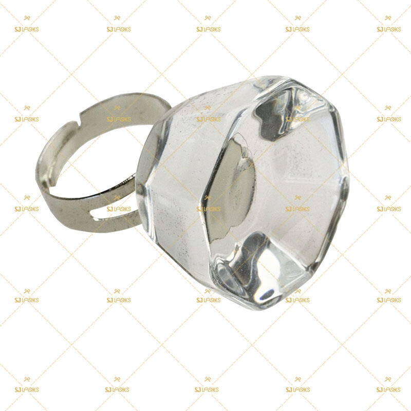 Wholesale Eyelash Extension Reusable Glue Ring | Factory Lash Extension Crystal Adhesive Holder