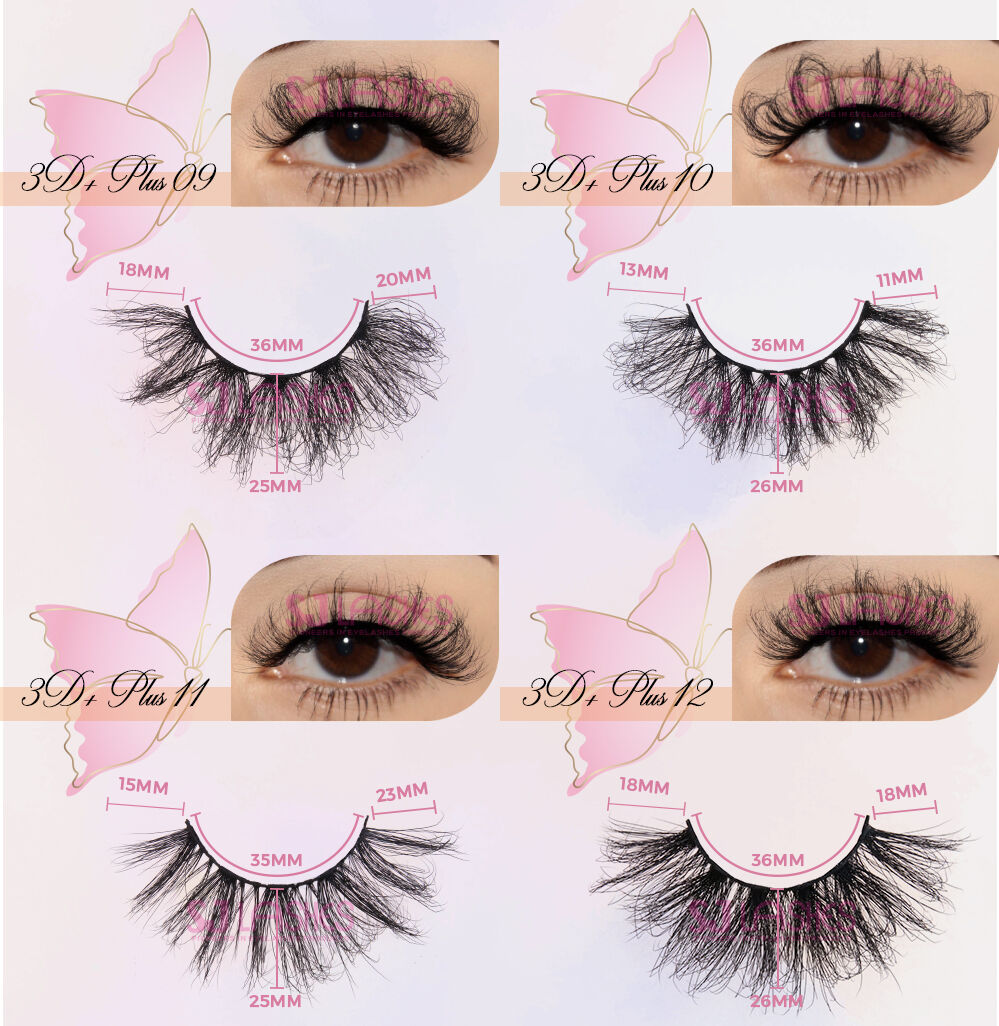Hindi Katulad na Kalidad at Pag-aayos para sa Volume Cluster Lashes