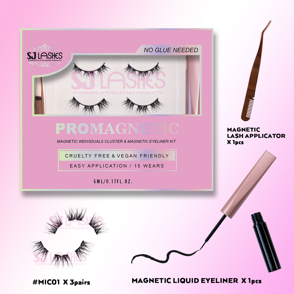 Segmented Magnetic Micro-Lock Eyelashes #MIC