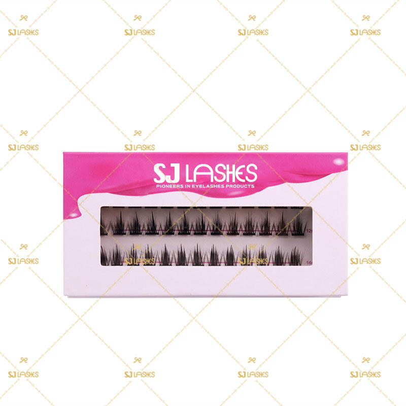 SJ LASHES Factory Wholesale Luxury Magnetic Lash Gift Box | Premium Segmented Lash Packaging with Large Viewing Window OEM